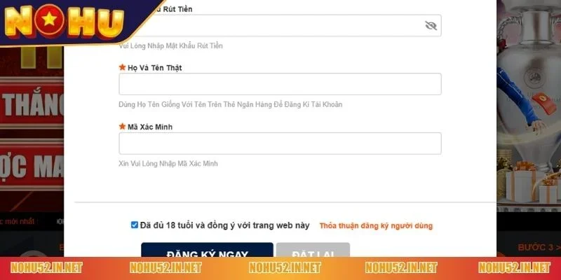 Đăng ký NOHU52